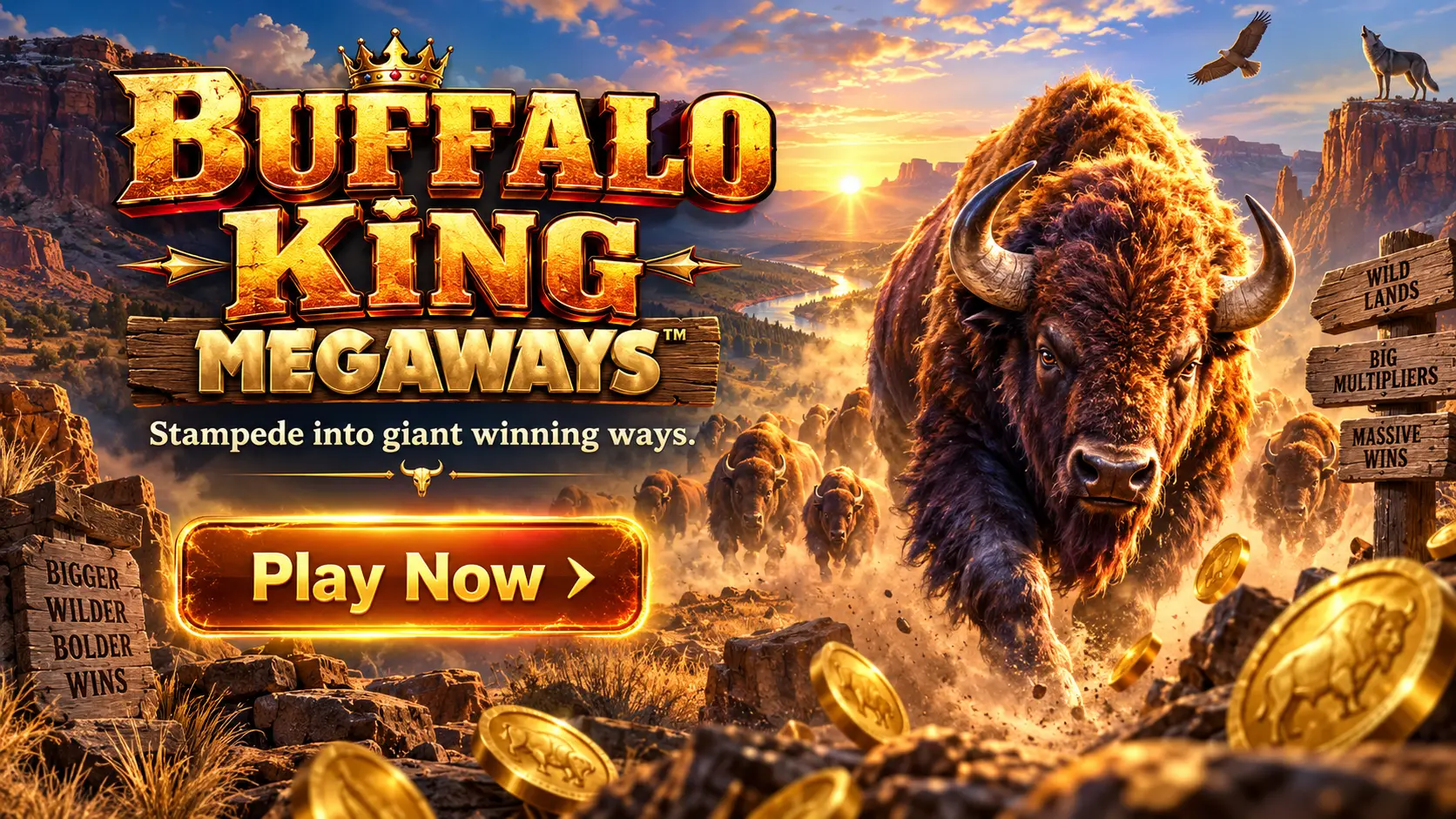 Buffalo King Megaways slot
